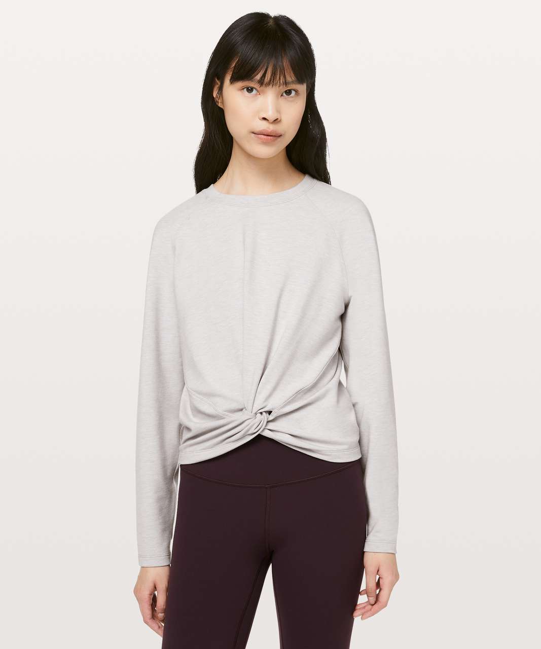 Lululemon Tuck & Gather Pullover - Heathered Mod Stargaze