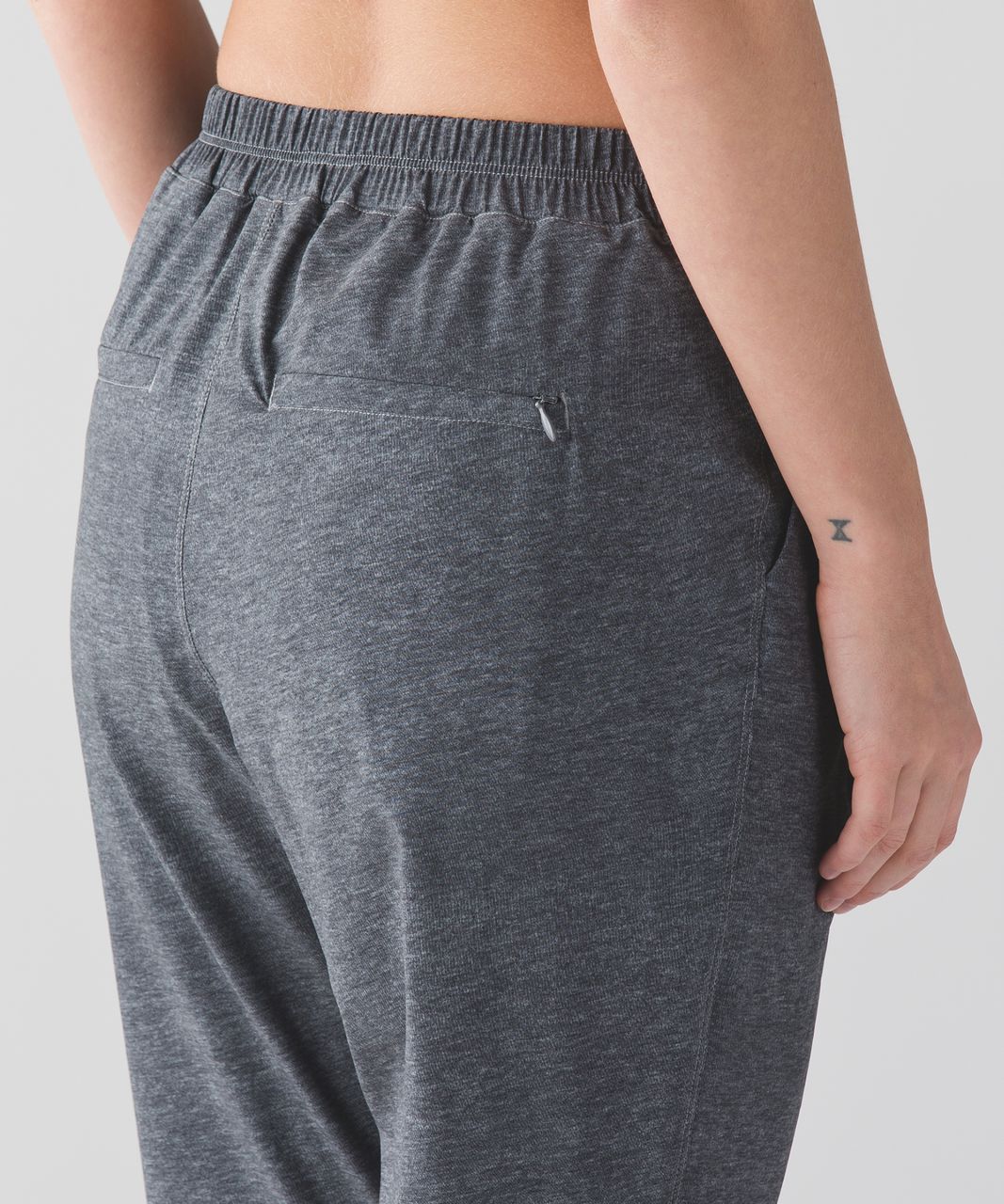 Lululemon &go Keepsake Pant - Heathered Texture Printed Greyt Deep Coal