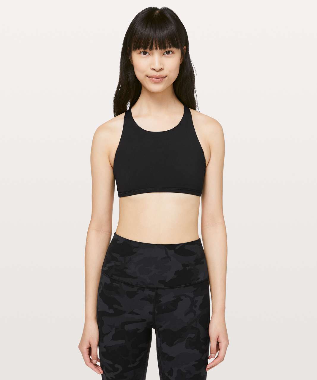 Lululemon to Be Wild Sport-BH mit Trägern, Damen, schwarz, 4