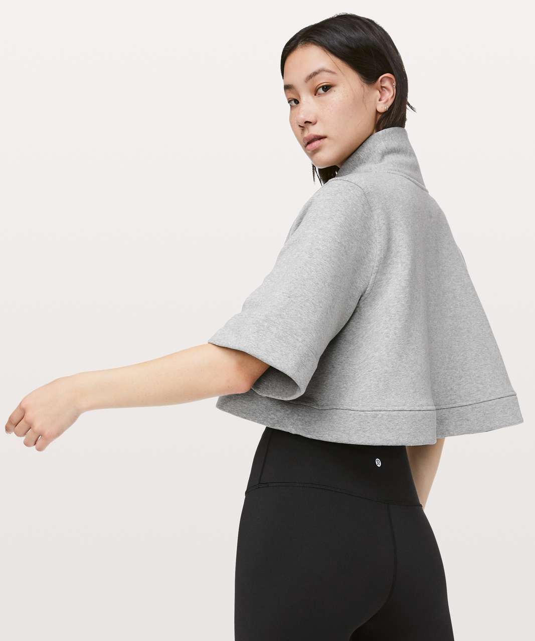 Lululemon Know Your Angles Poncho - Heathered Core Light Grey