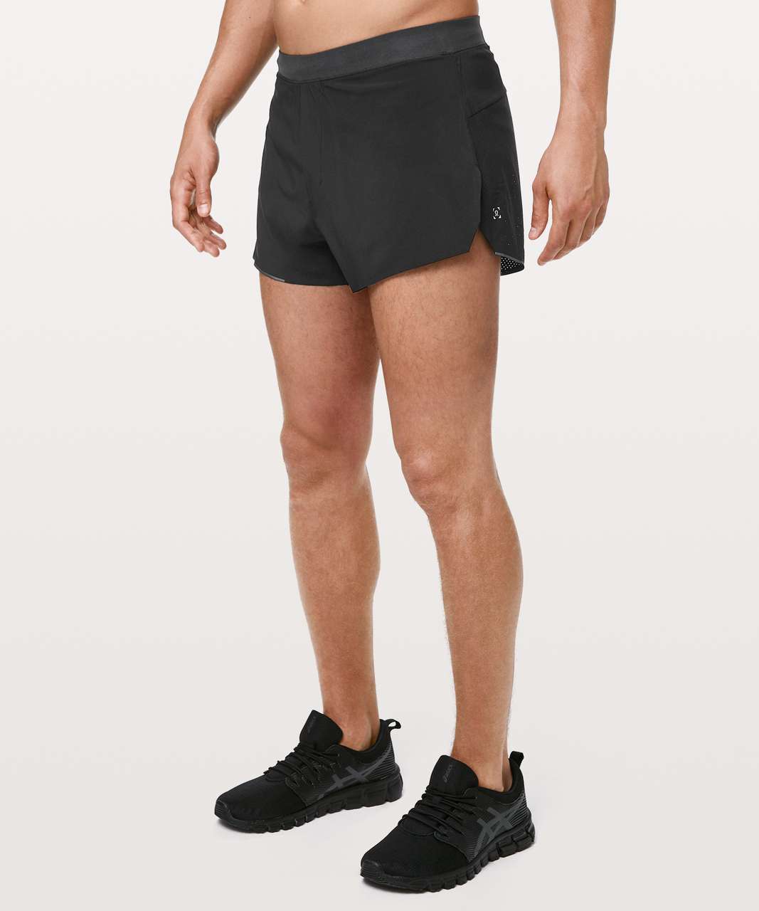 Lululemon Fast & Free Short 3" - Black / Obsidian