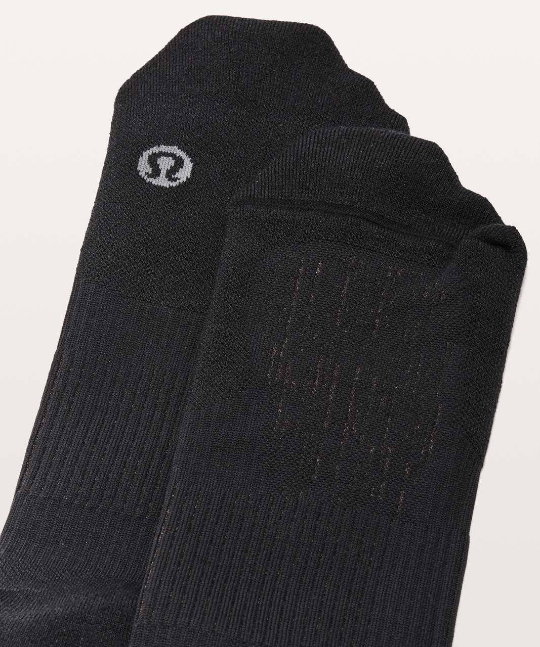 Lululemon Train To Conquer Crew Sock *Silver - Black