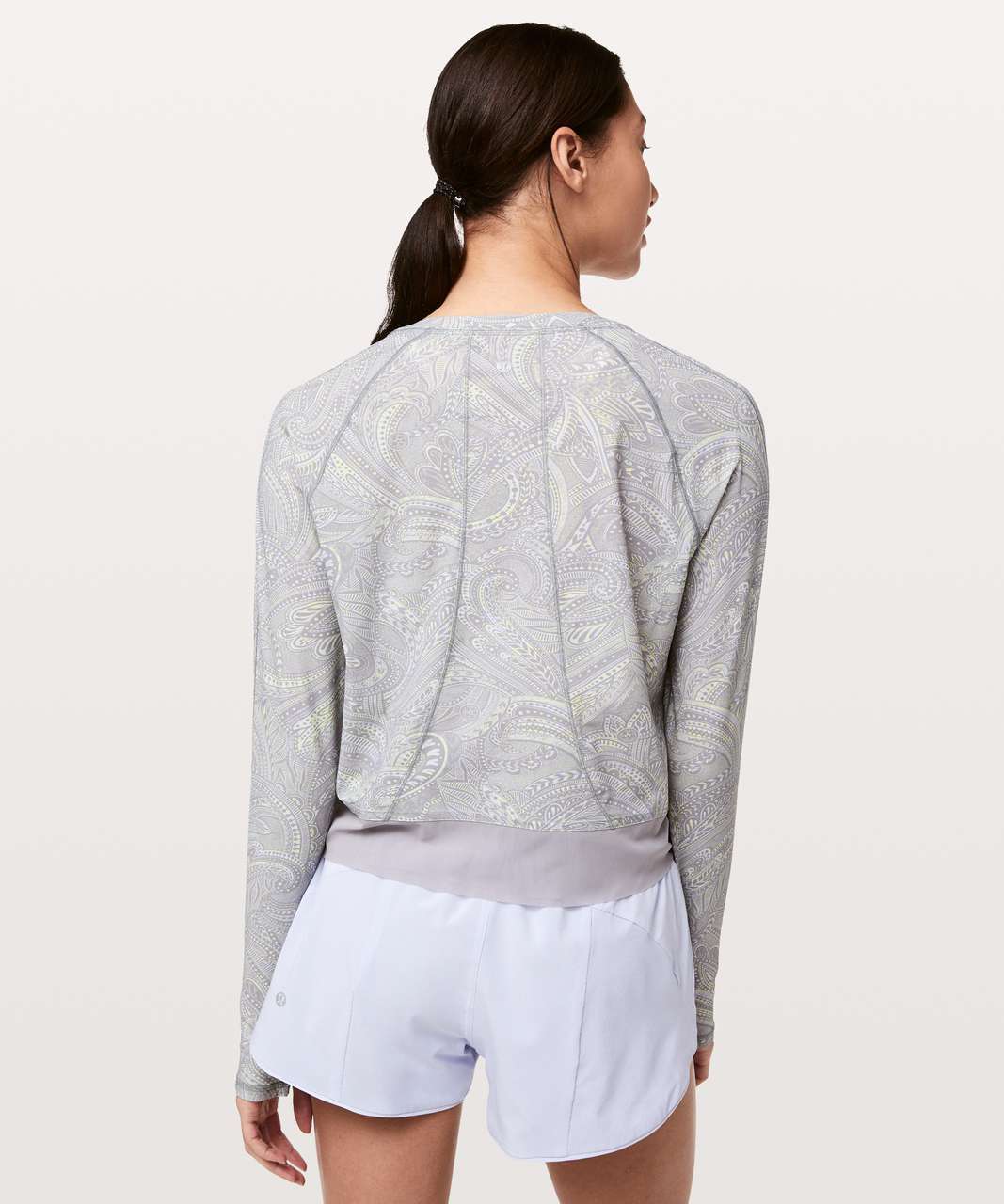 Lululemon Stripe In Stride Long Sleeve - In Spirit Multi