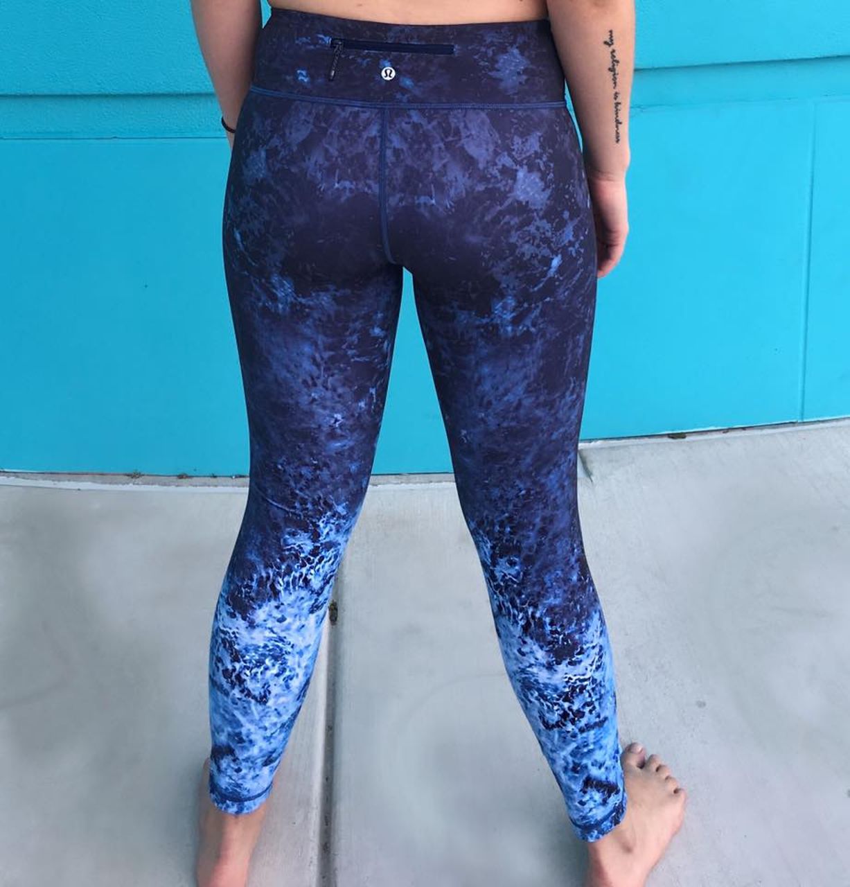 Lululemon Speed Wunder Tight - Deep Sea