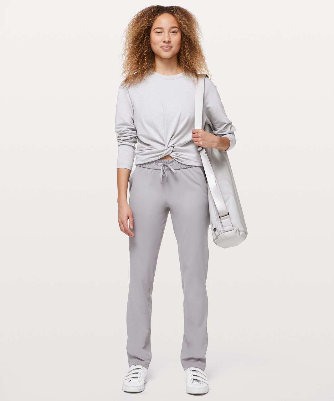 Lululemon On the Fly Pant Full Length - Silverscreen - lulu fanatics