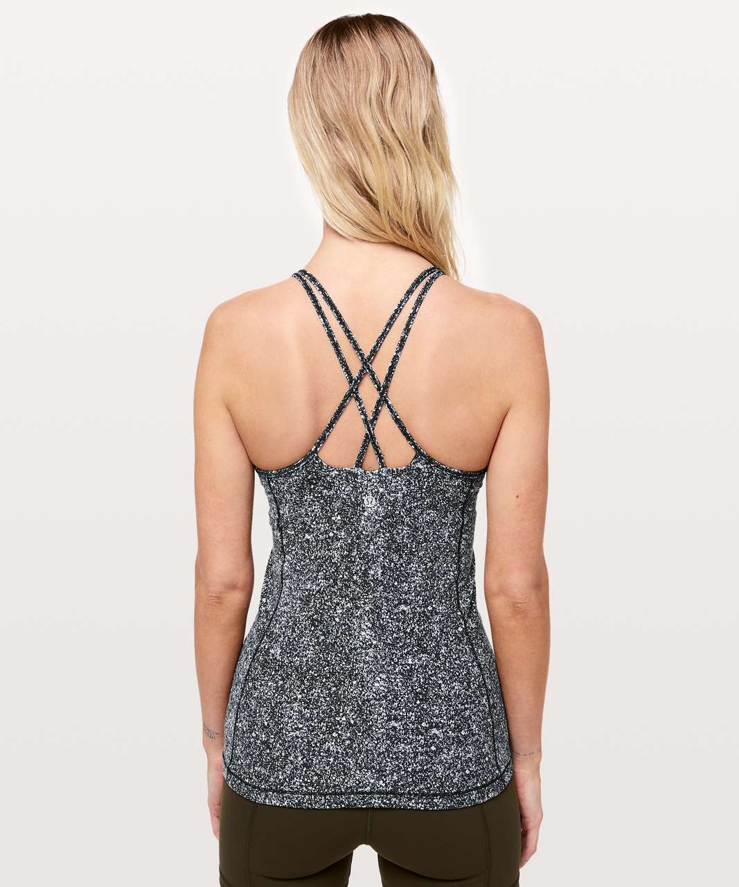 Lululemon Free To Be Tank *Nulu - Diffuse Starlight Black