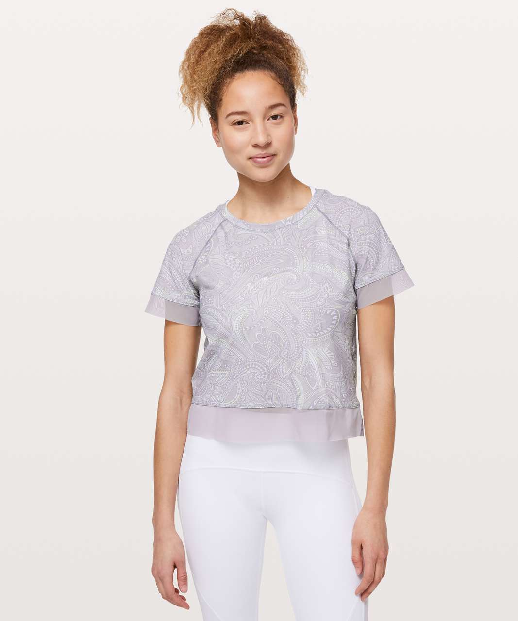 Lululemon Stripe In Stride Short Sleeve - In Spirit Multi