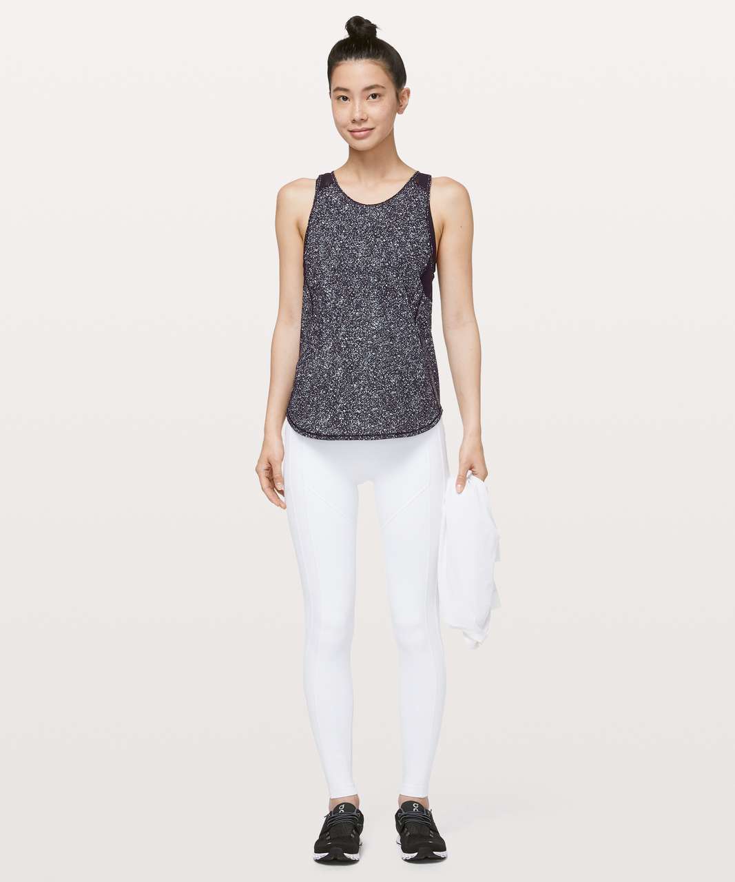 Lululemon Sculpt Tank II - Diffuse Starlight Black