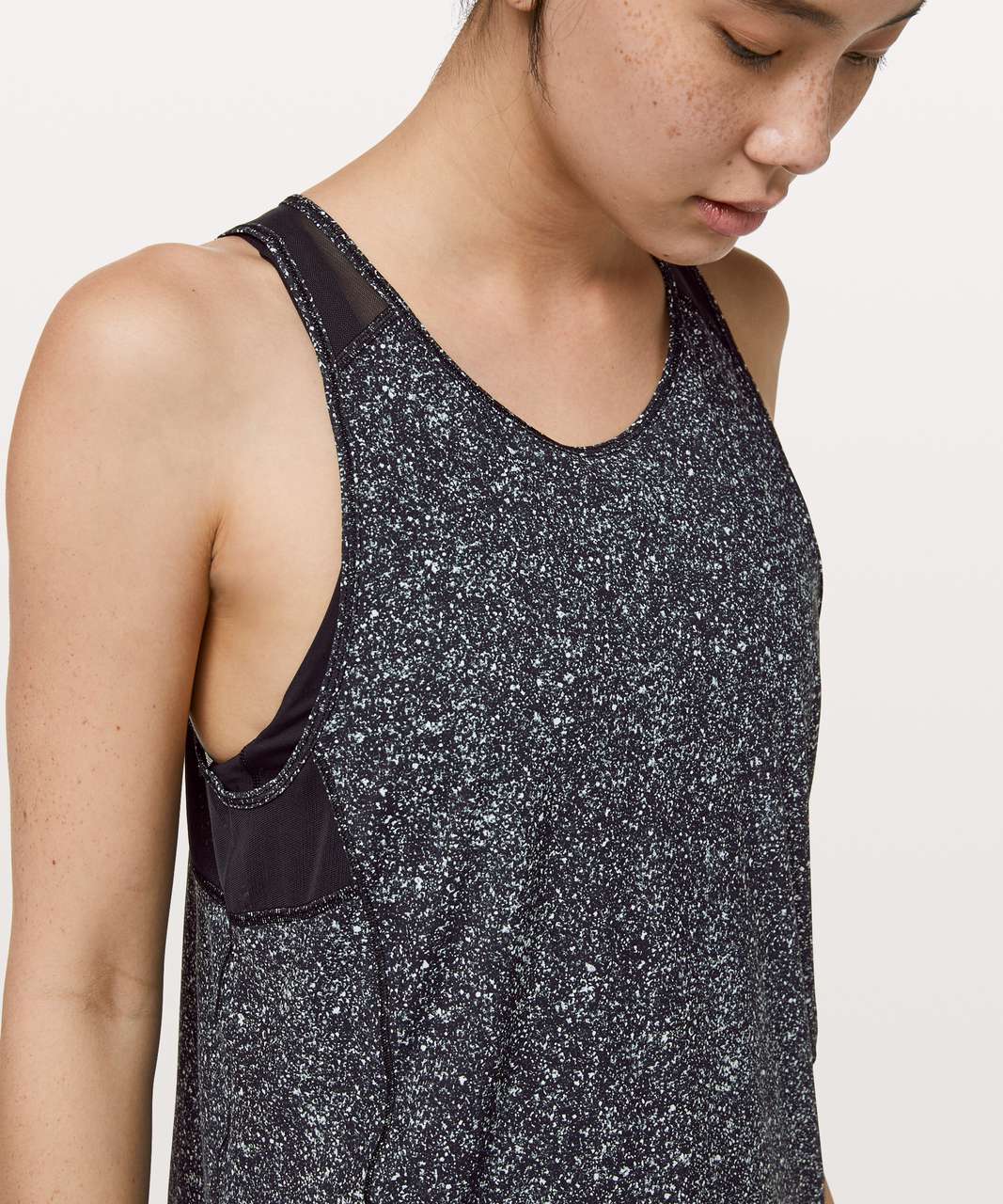 Lululemon Sculpt Tank II - Diffuse Starlight Black