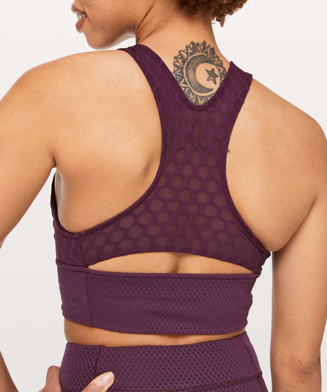 Lululemon Geo Bra *lululemon lab - Plum