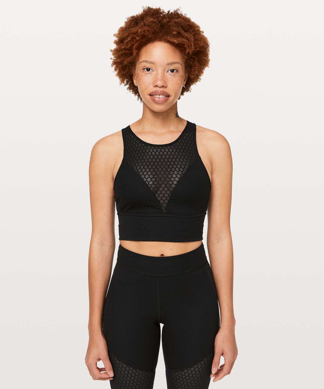 Lululemon Geo Bra *lululemon lab - Black - lulu fanatics