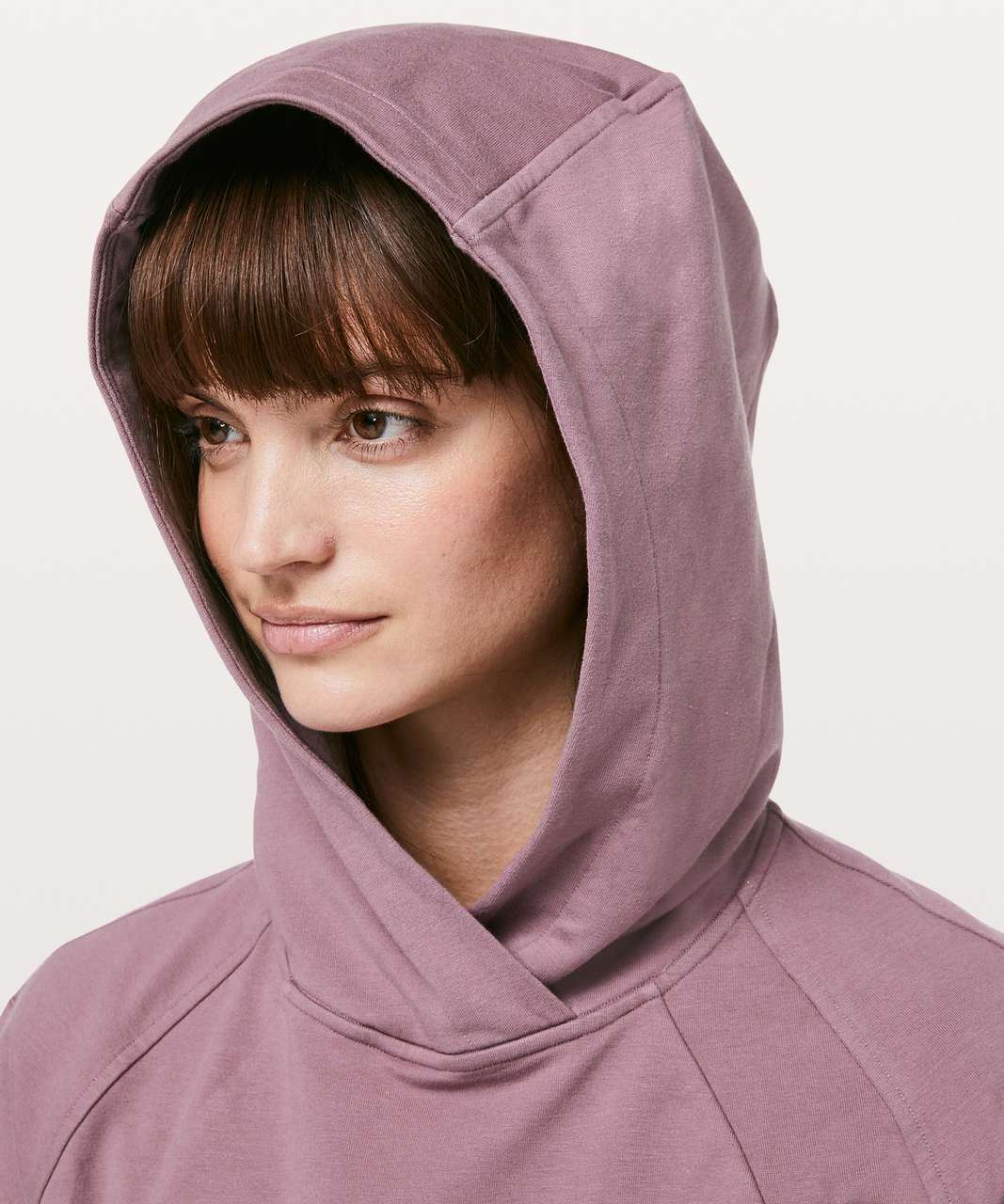 NEW Women Lululemon Scuba Oversized Full Zip Hoodie Brier Rose