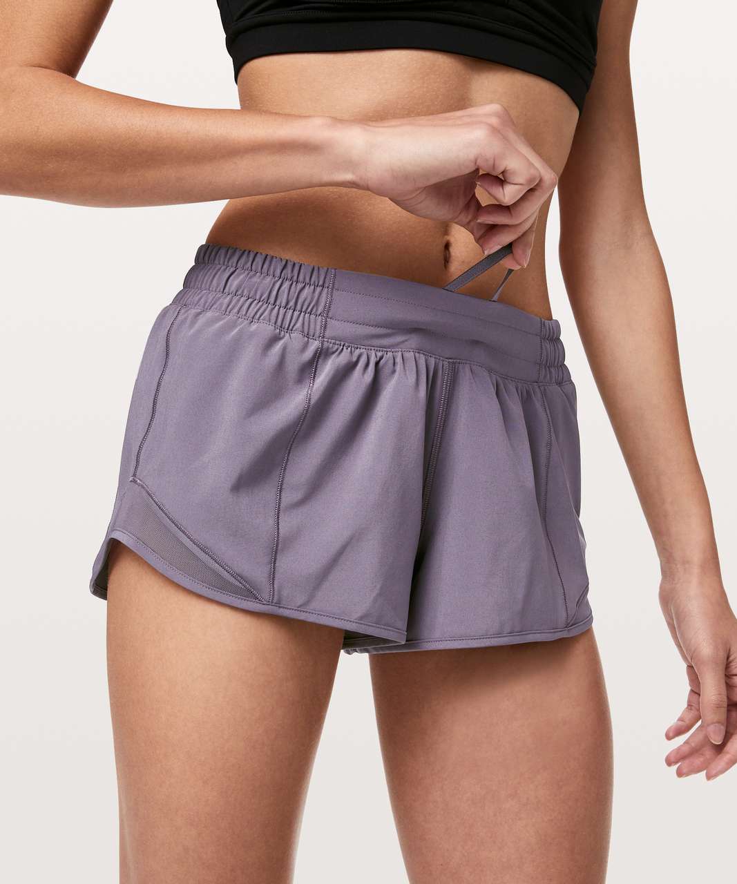 Lululemon Hotty Hot Short II *2.5" - Graphite Purple