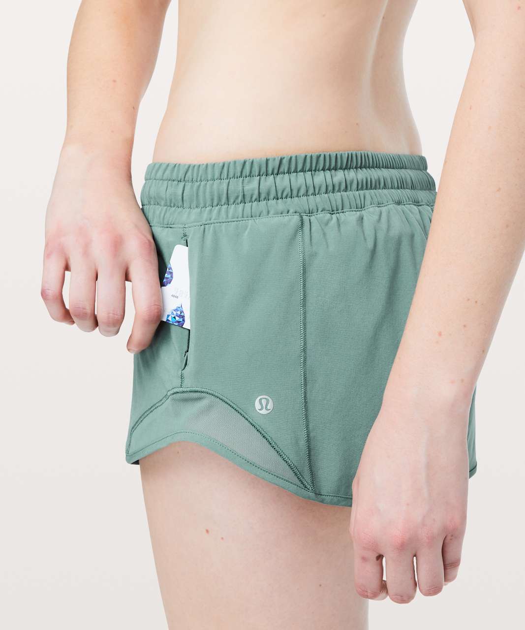 Lululemon Hotty Hot Short II *2.5" - Frosted Pine