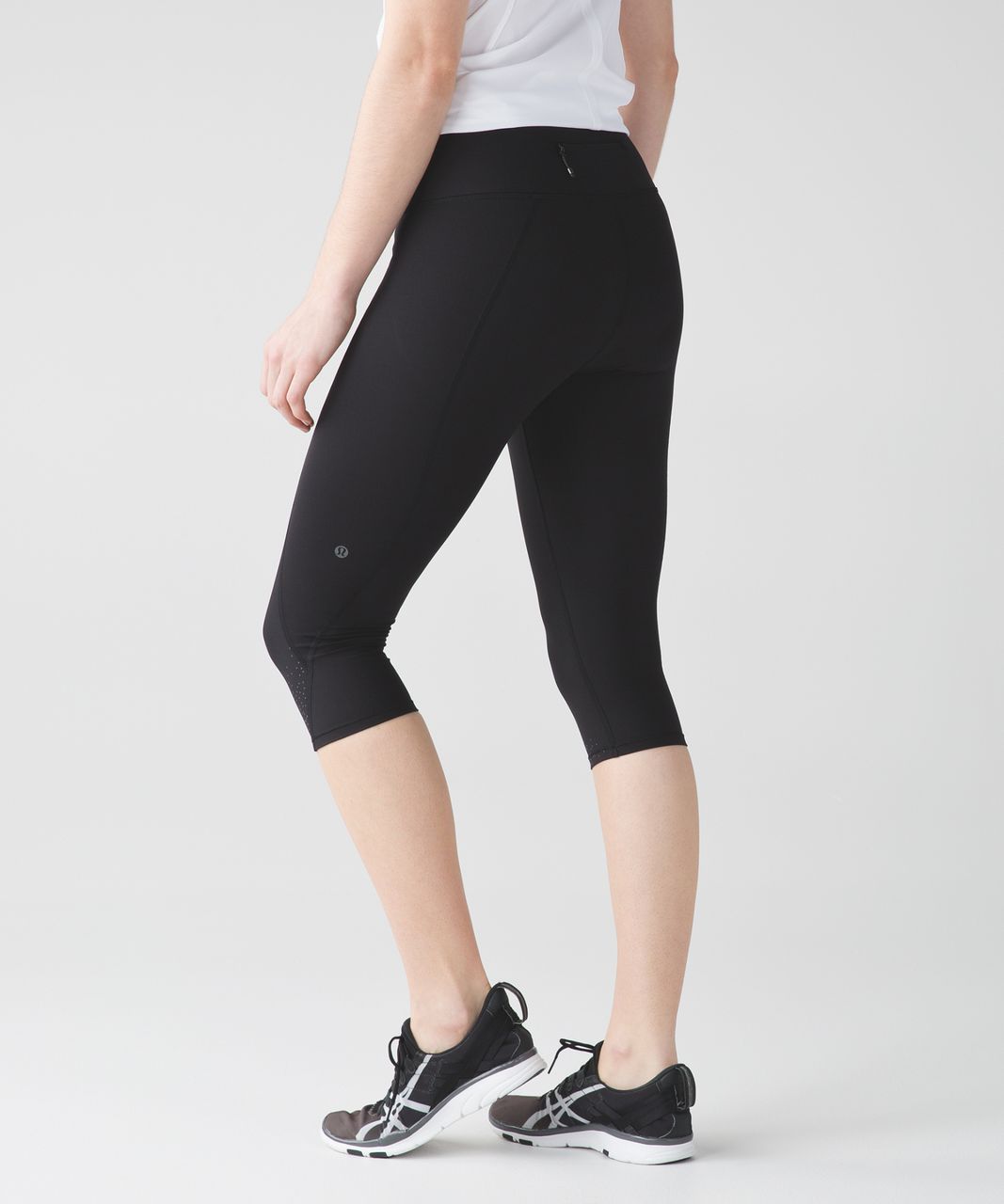 Lululemon Tight Stuff Tight Black and Print SZ 10 - $82 - From NEFIS