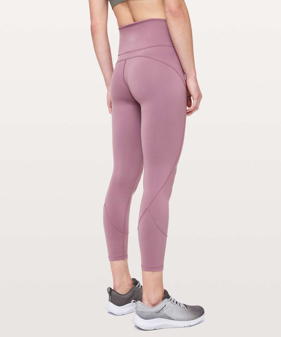 Lululemon In Movement 7/8 Tight Everlux 25 Leggings Garnet Maroon