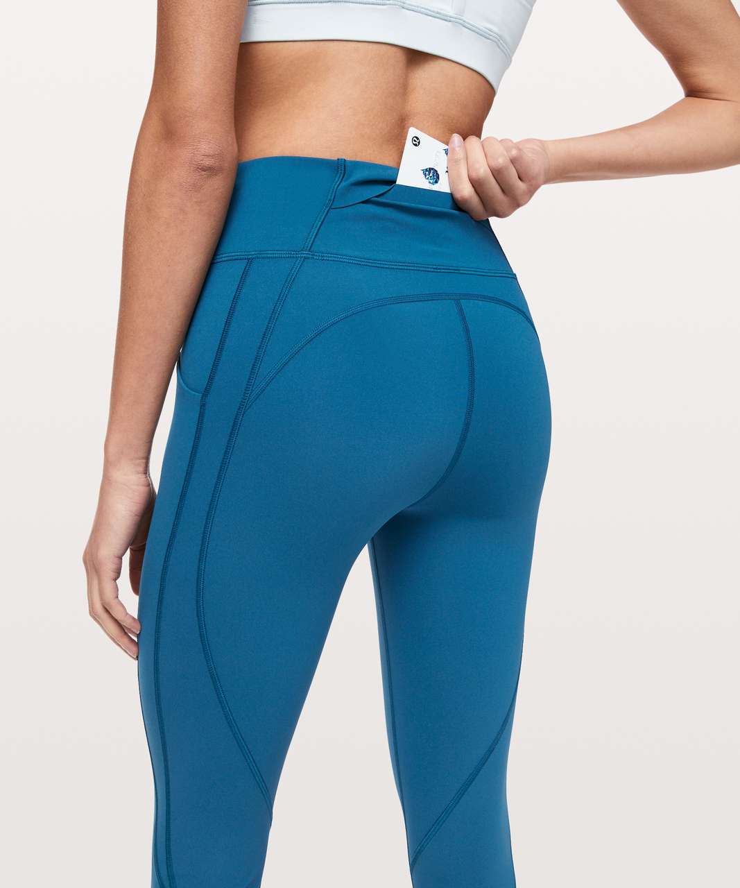 Lululemon Time To Sweat Tight 25" - Deep Marine