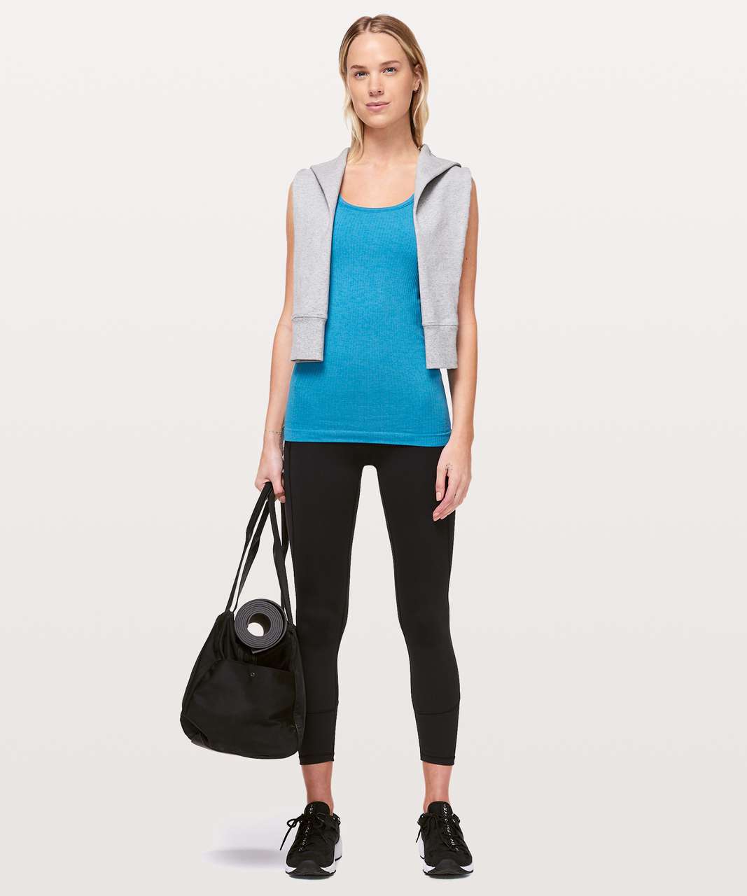 Lululemon Ebb To Street Tank II - Vivid Aqua