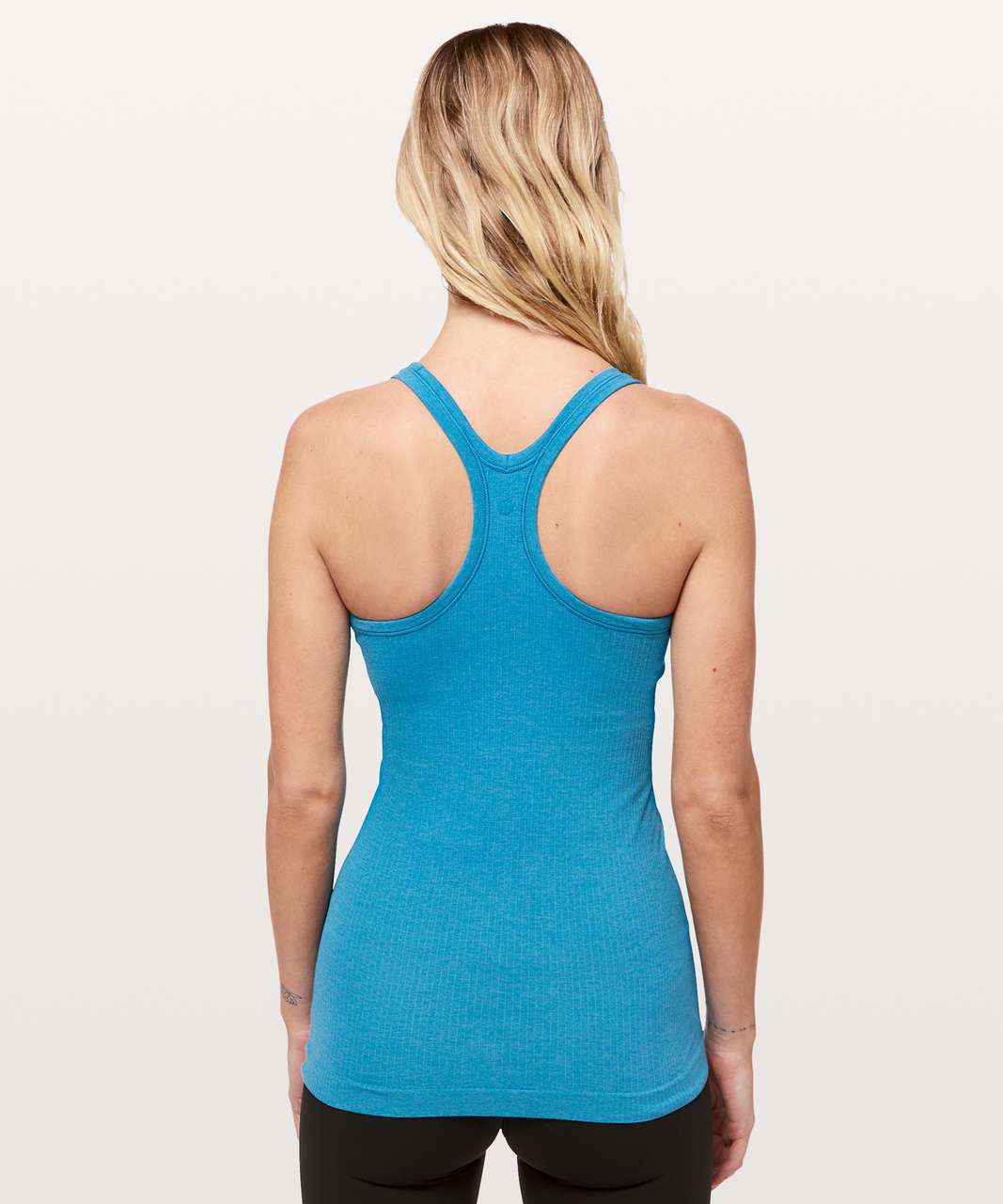 Lululemon Ebb To Street Tank II - Vivid Aqua - lulu fanatics