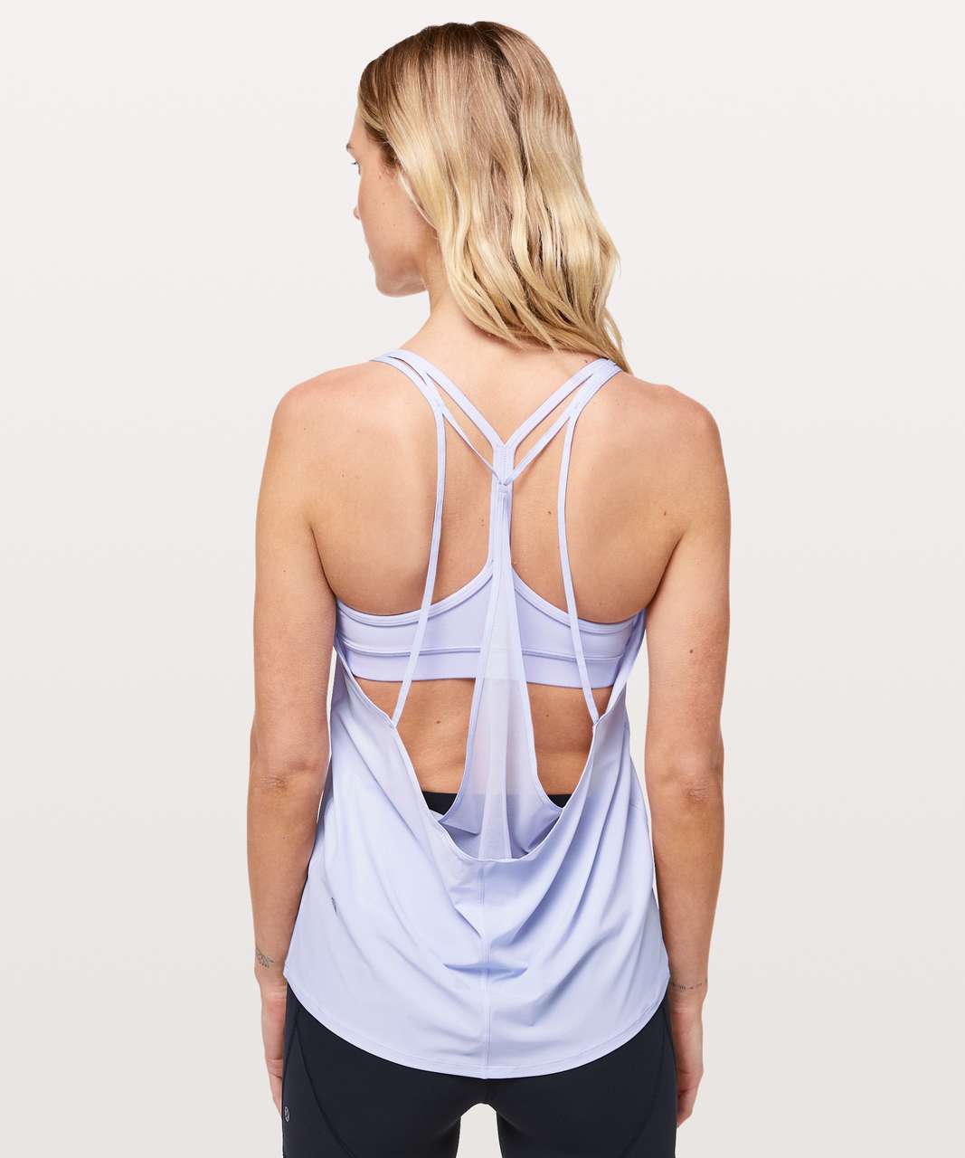 Lululemon Shear Lightness Tank - Serene Blue - lulu fanatics