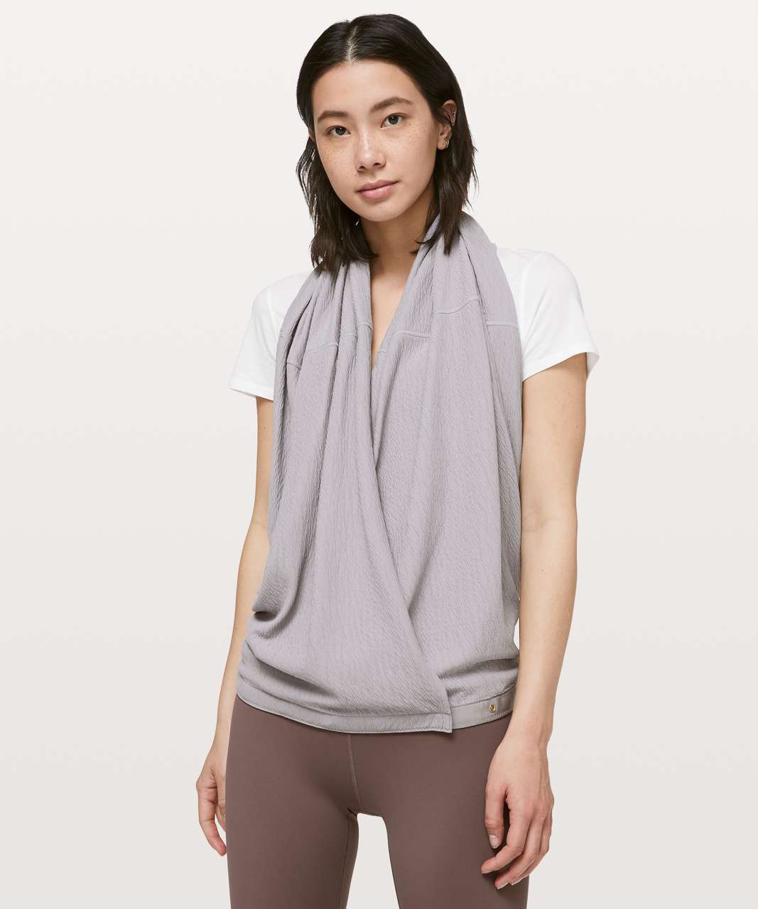 Lululemon Vinyasa Scarf *Crinkle - Silverscreen