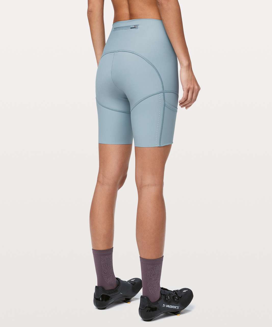 Lululemon City To Summit Cycling Short - Blue Cast