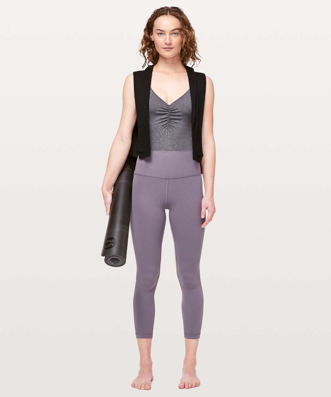 NWT Lululemon Align Pant Size 6 GRHP Graphite Purple 25 Released 2019  RARE!