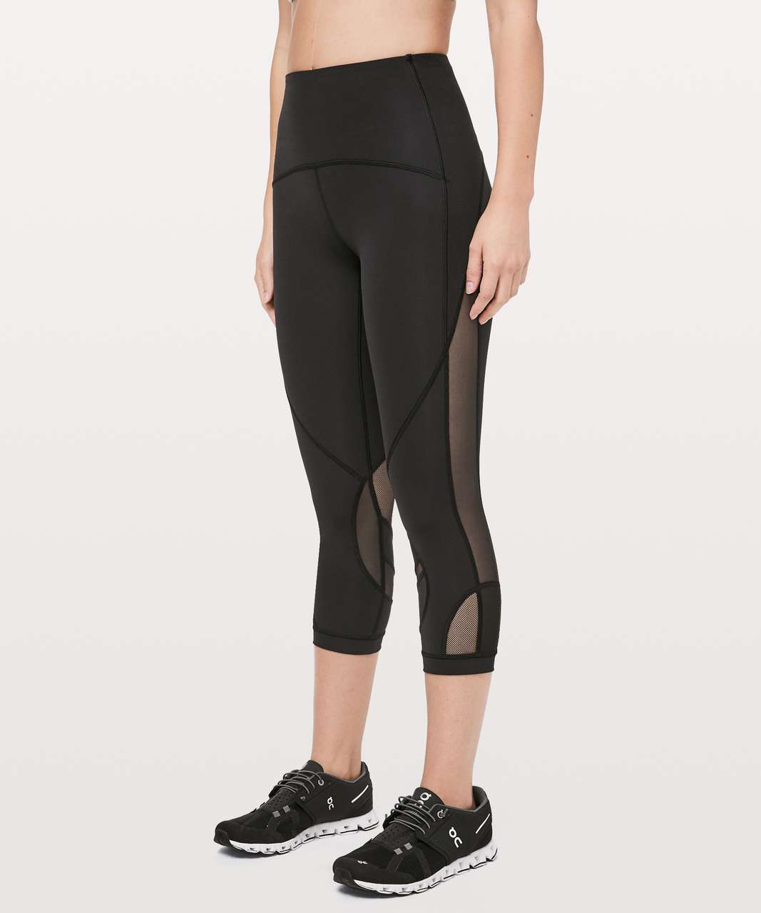 Lululemon Clear The Court Crop 21" - Black