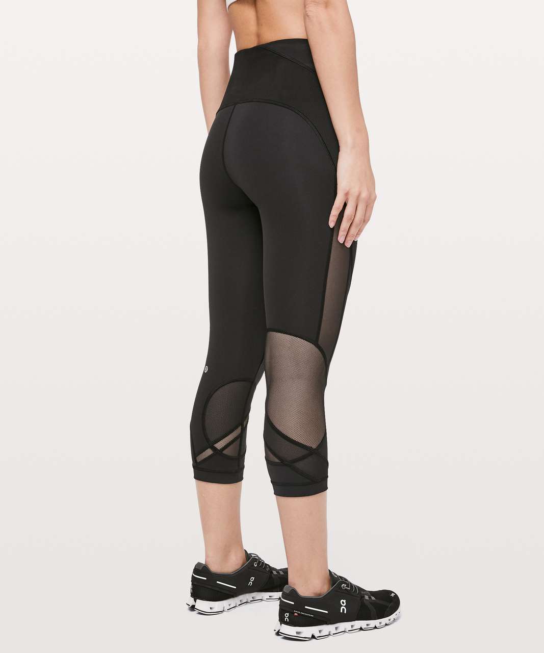 Lululemon Clear The Court Crop 21" - Black