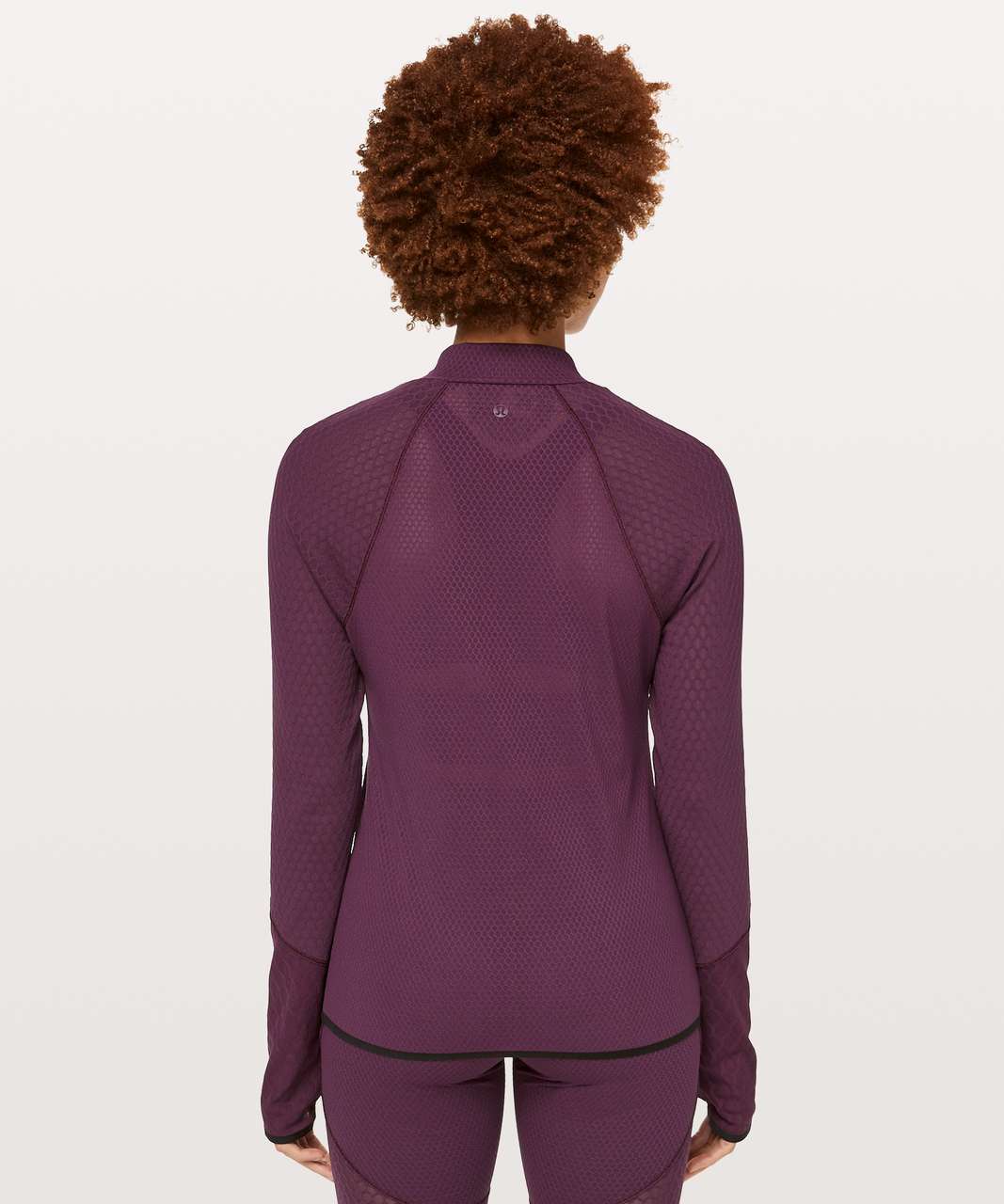 Lululemon Geo Long Sleeve *lululemon lab - Plum