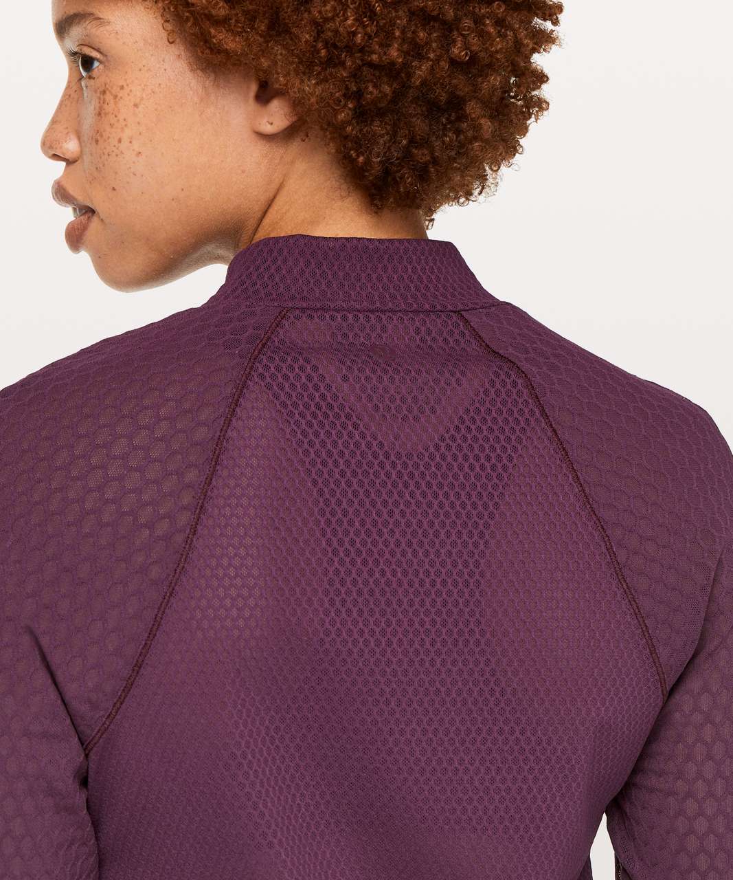 Lululemon Geo Long Sleeve *lululemon lab - Plum