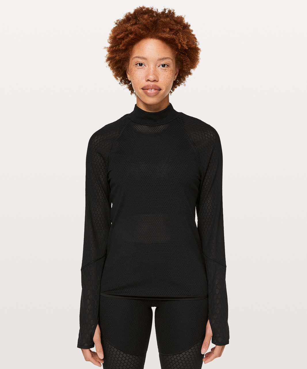 Lululemon Geo Long Sleeve *lululemon lab - Black