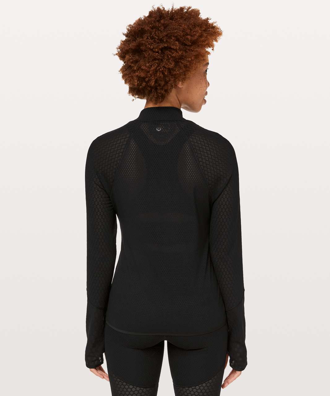 Lululemon Geo Long Sleeve *lululemon lab - Black - lulu fanatics