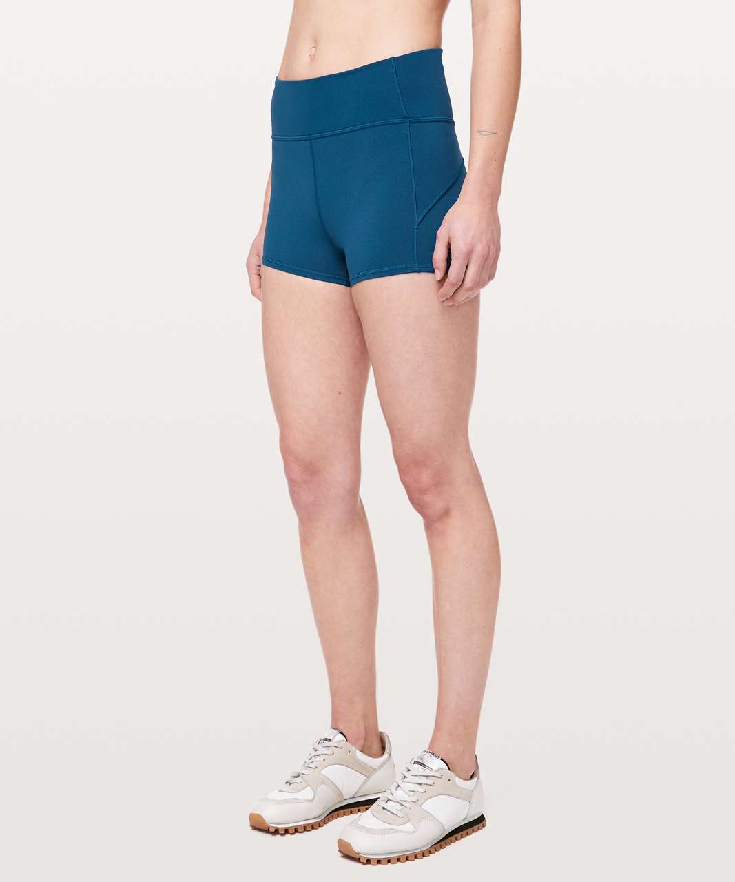 Lululemon Final Lap Short (2.5) - White - lulu fanatics