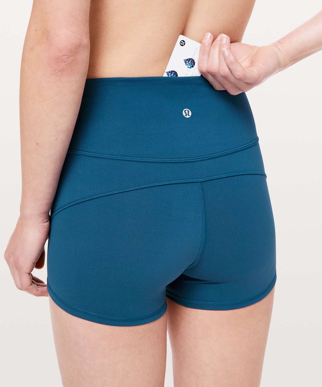 NWOT Lululemon In Movement Short *Everlux 2.5 Nocturnal Teal