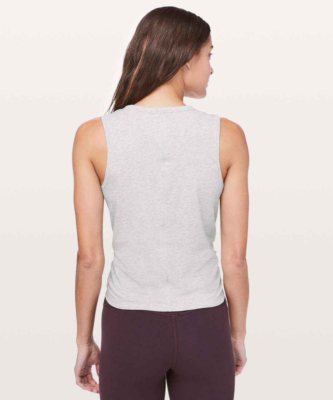 Lululemon Crescent Tank - Heathered Vapor