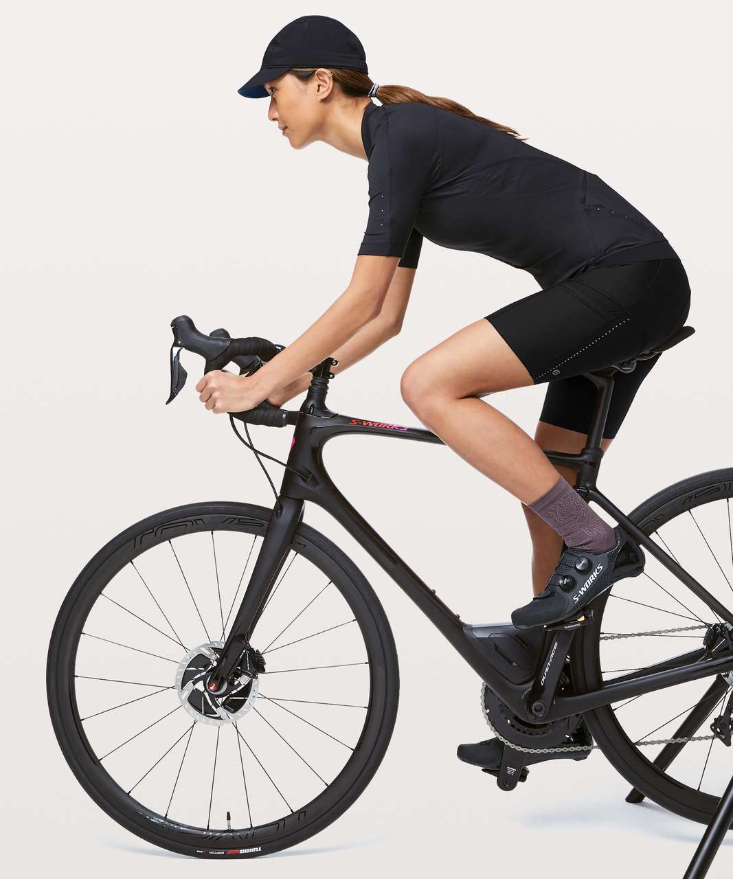 Lululemon City To Summit Cycling Short - Black - lulu fanatics