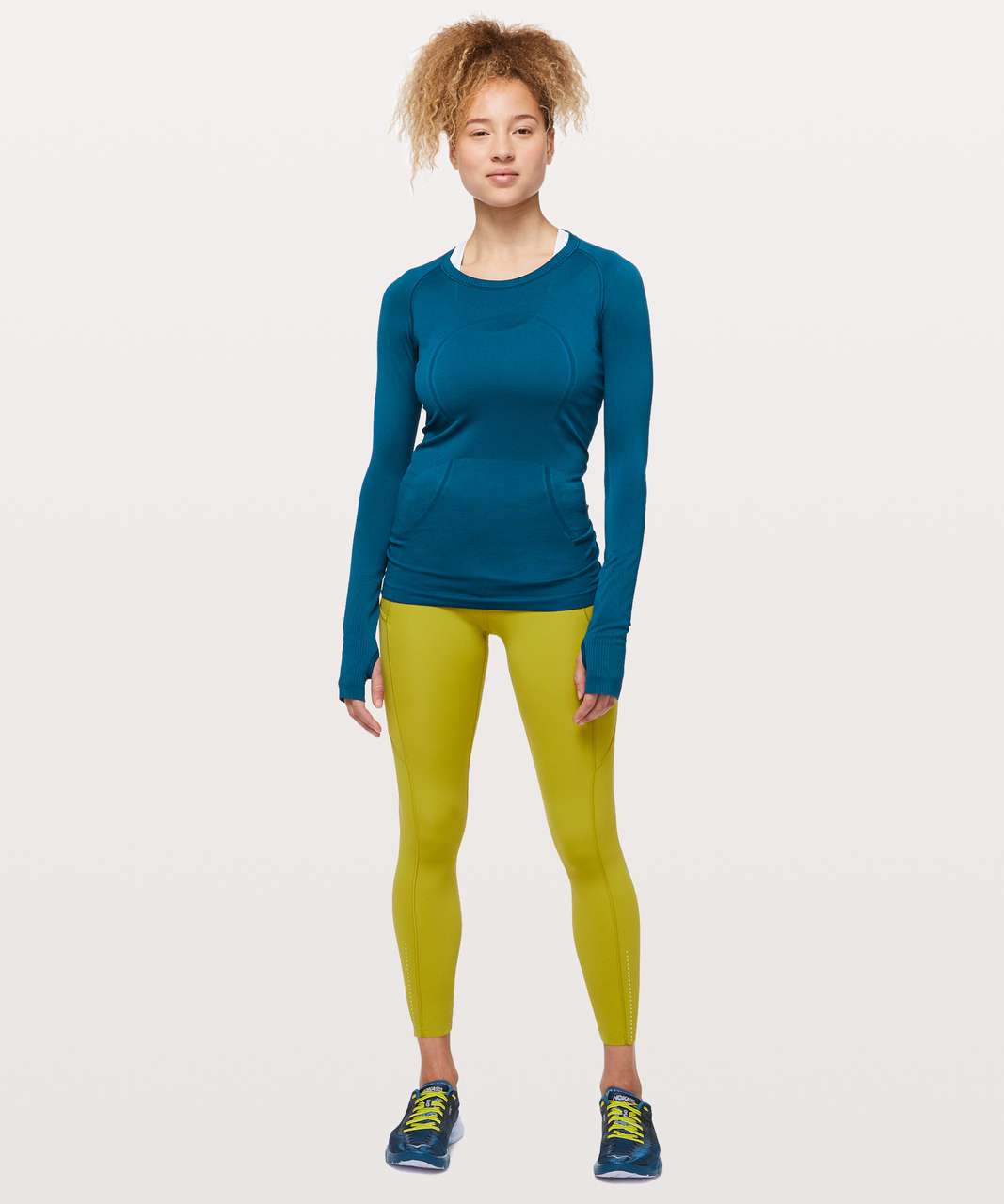 Lululemon Swiftly Tech Long Sleeve Crew - Deep Marine / Deep Marine