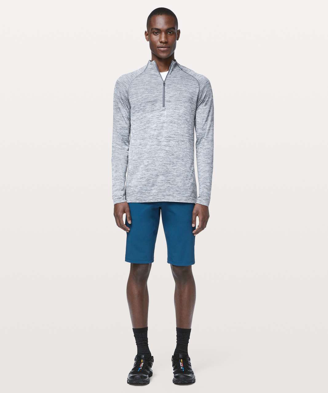 Lululemon City To Summit Commuter Short - Poseidon