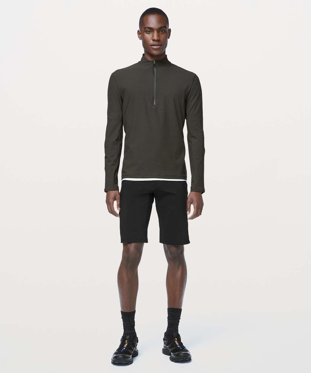 Lululemon City To Summit Commuter Short - Black