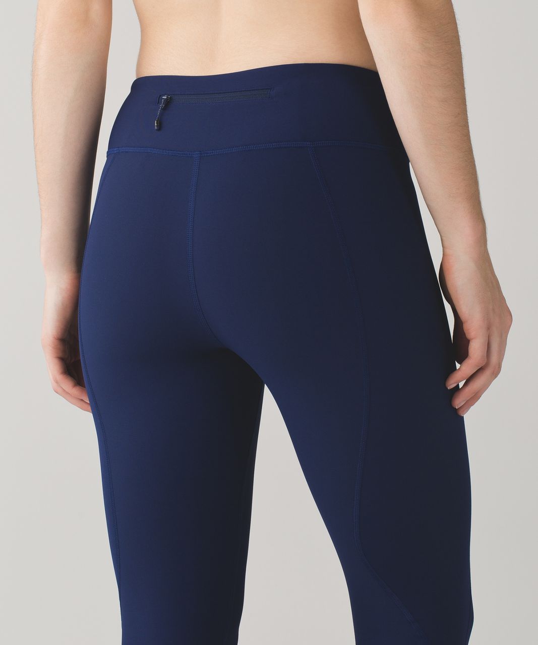 LULULEMON TIGHT STUFF TIGHTS NO-PILLING *LUXTREME HERO BLUE/RASPBERRY SIZE 4