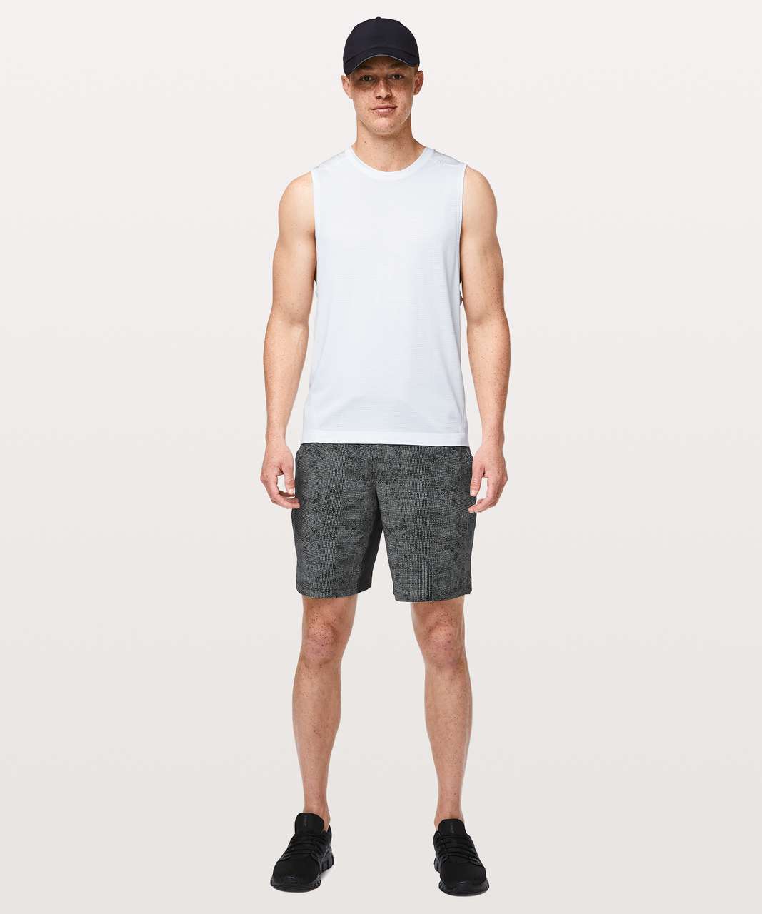 Lululemon T.H.E. Short 9" *Liner - Cubed Ice Grey Black