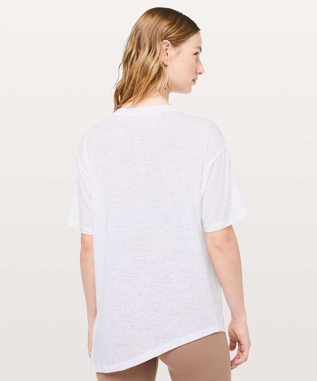 Lululemon Sneak Out Short Sleeve - White