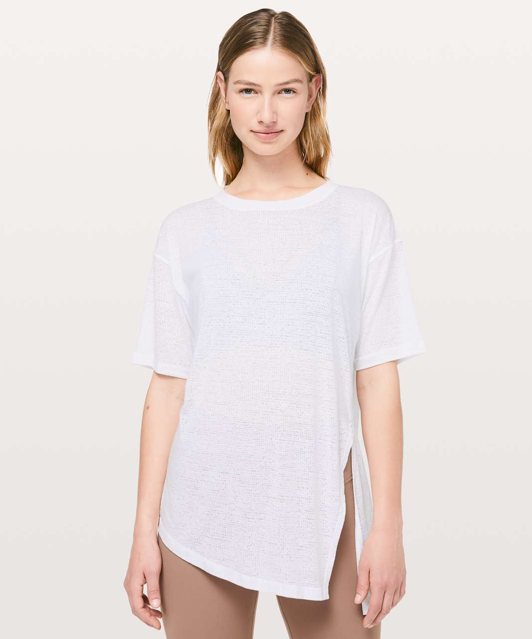 Lululemon Sneak Out Short Sleeve - White