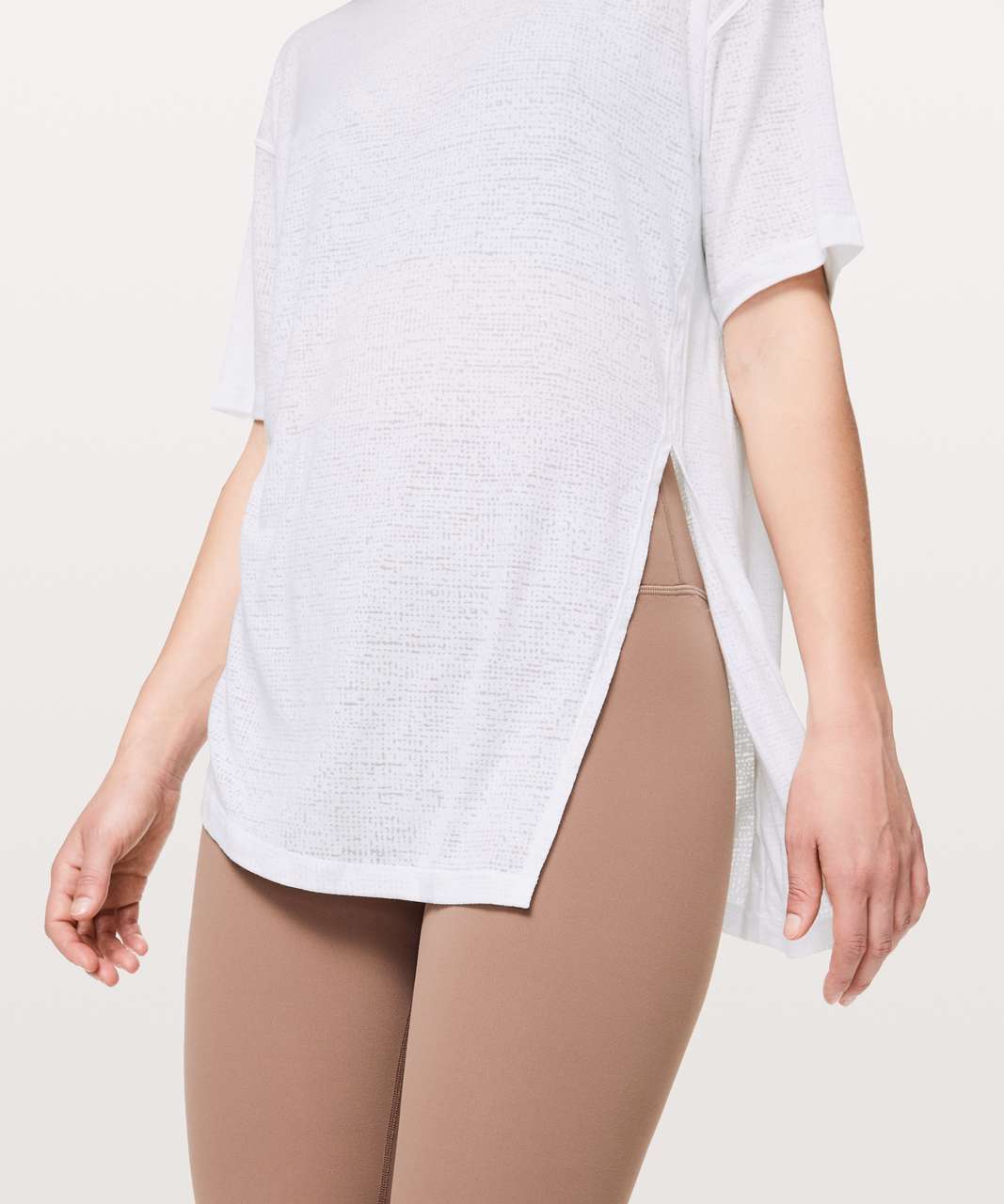 Lululemon Sneak Out Short Sleeve - White