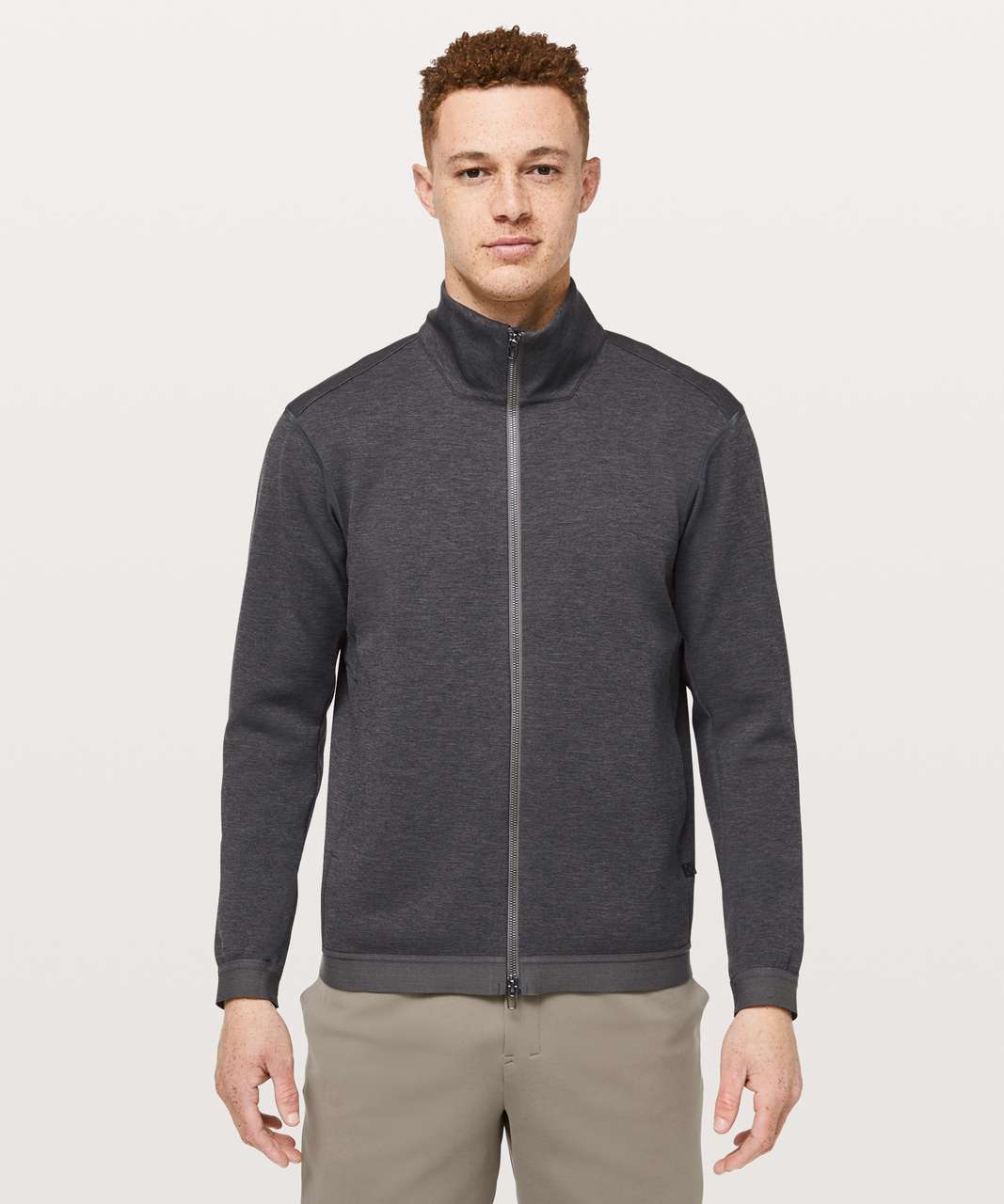 Lululemon Flecte Track Jacket *lululemon lab - Ironwood / Black 