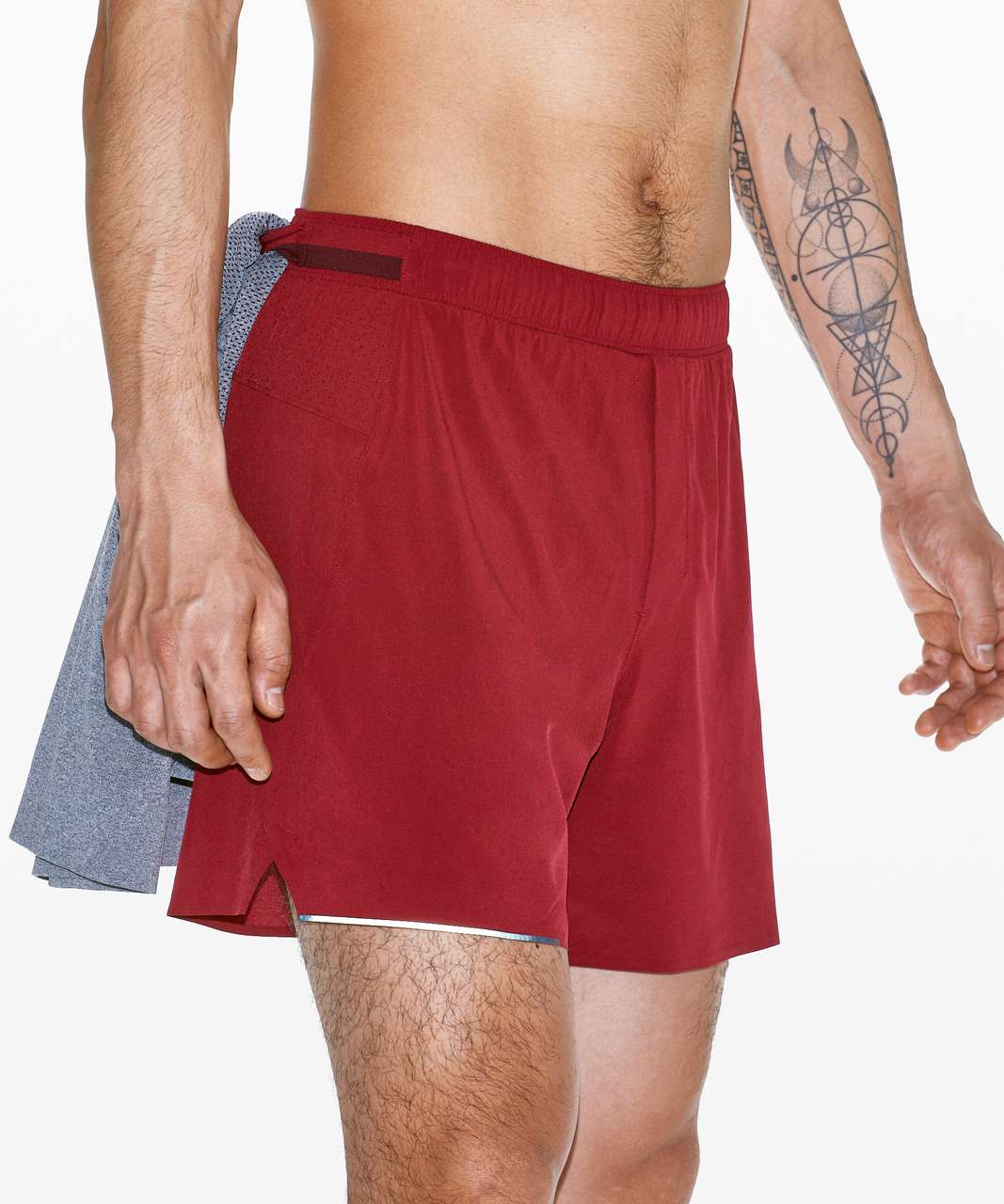 Lululemon Surge Short *Liner 6" - Caliente