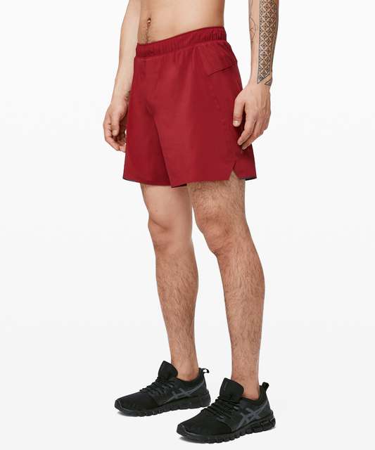 Red Surge 6 running shorts, Lululemon