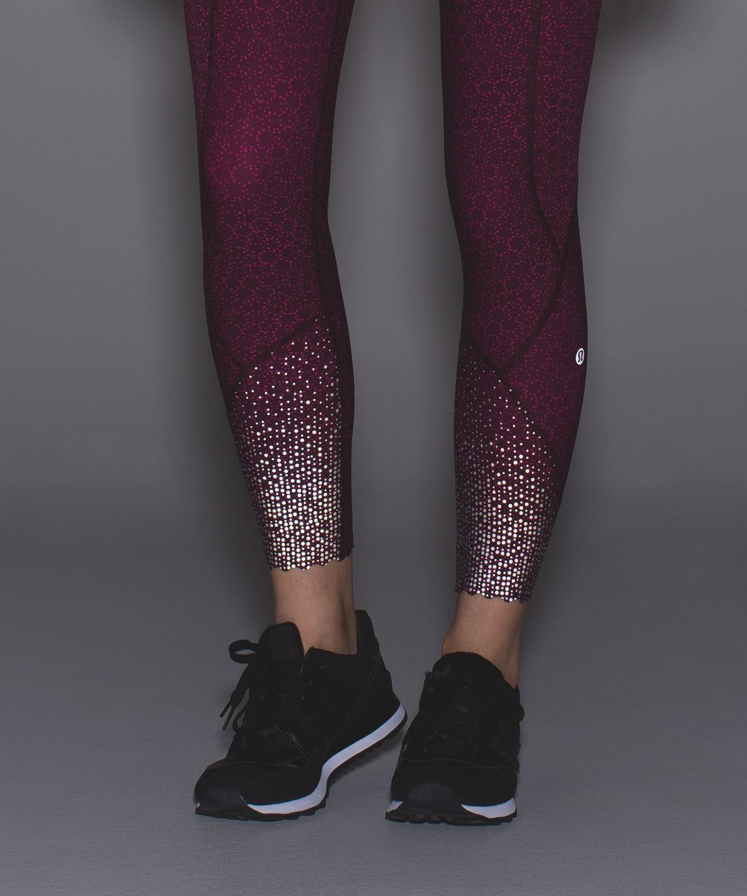 Lululemon Tight Stuff Tight *Reflective - Black Grape / Tender