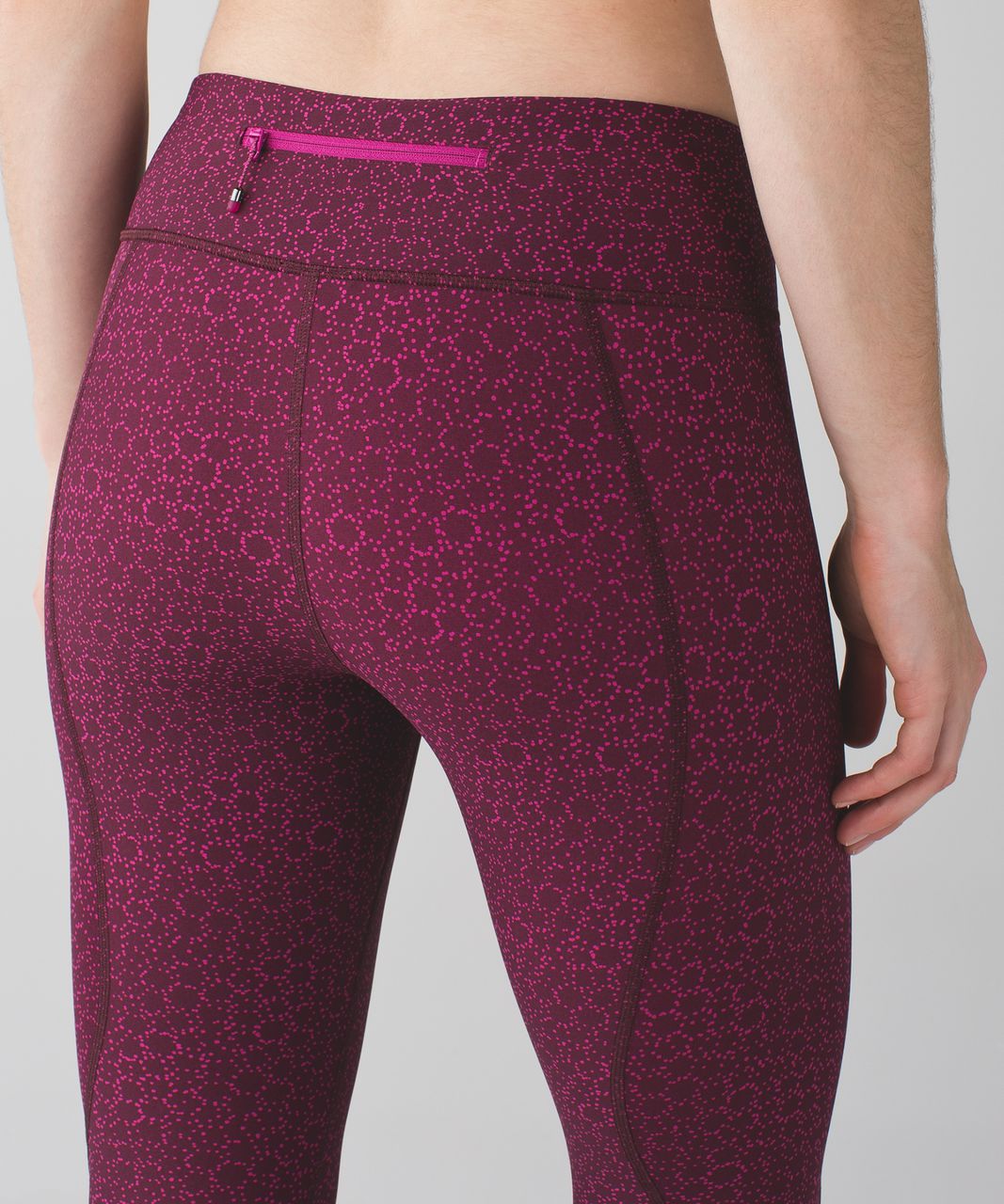 Lululemon Tight Stuff Tight - Star Pixel Raspberry Bordeaux Drama